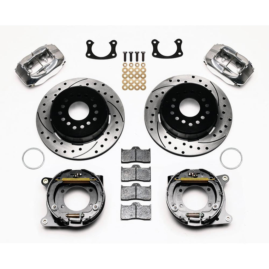 WILWOOD 140-7582-DP P-B Kit, Drilled, Polished New Big Ford FDL 2.36" Offset