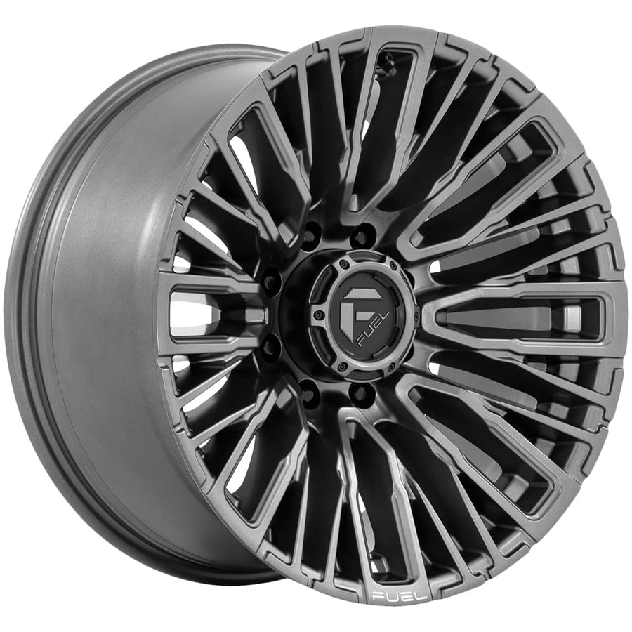 D848 REBAR FUEL OFF-ROAD 20X10, 8X6.5, 4.79, -18mm MATTE GUNMETAL - D84820008247