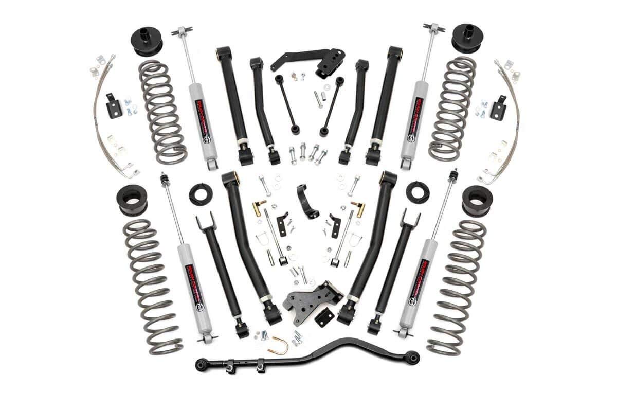 6" Rough Country X-Series Lift Kit for 2007-2018 Jeep Wrangler JK 2-Door - 68422