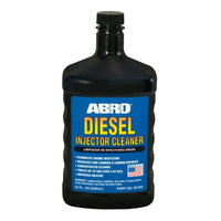 Diesel Injector Cleaner ABRO, 32 oz., Concentrated Fuel System Cleaner, Fuel Injector Cleaner, Diesel Fuel Additive, Improves Mileage, Eliminates Engine Hesitation, Treats Up to 132 Gallons