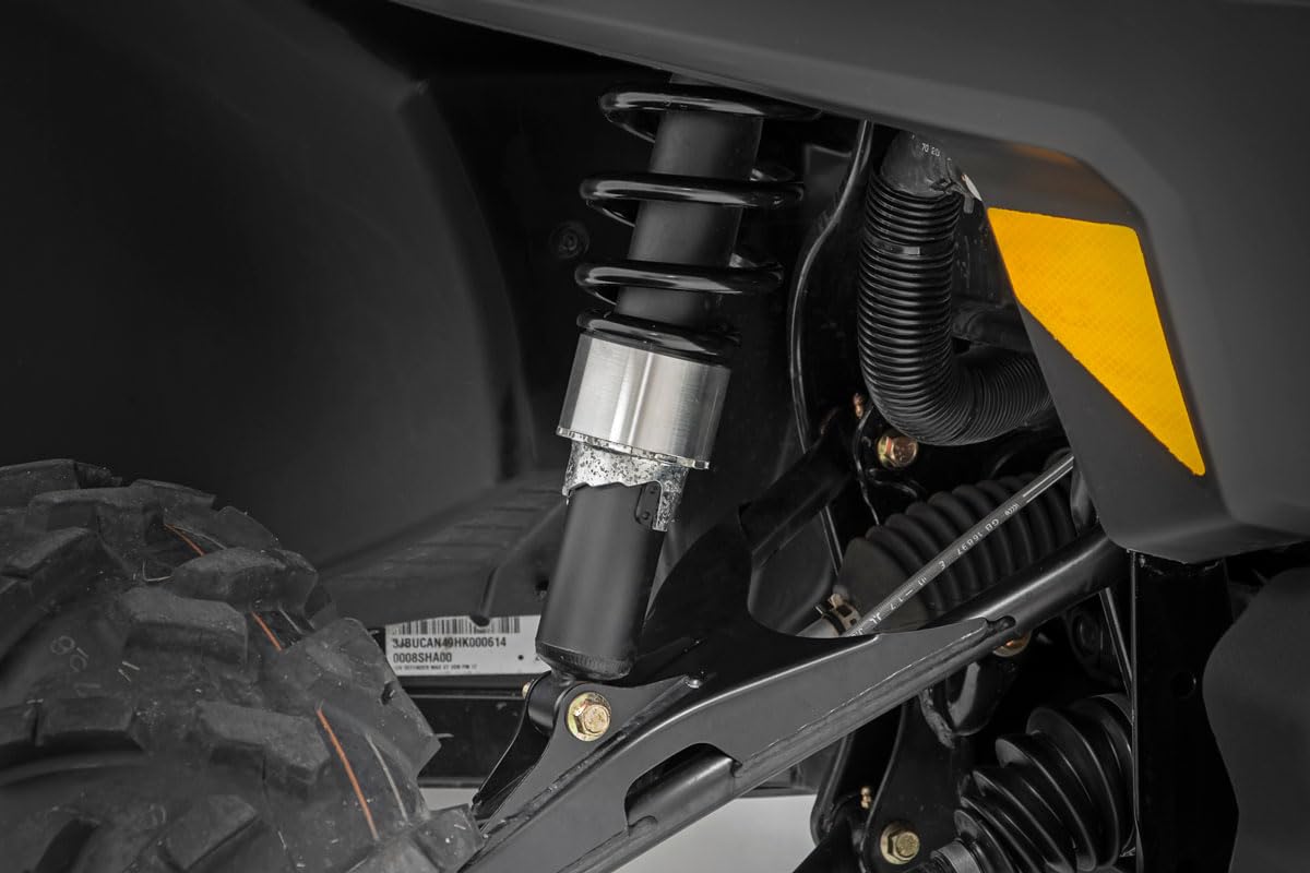 3" Lift Kit Rough Country for Can-Am Defender HD 5/HD 8/HD 9/HD 10 DPS/XT - Off-Road Suspension Upgrade for Improved Ground Clearance, Up to 28" Tire Compatibility and Easy Installation