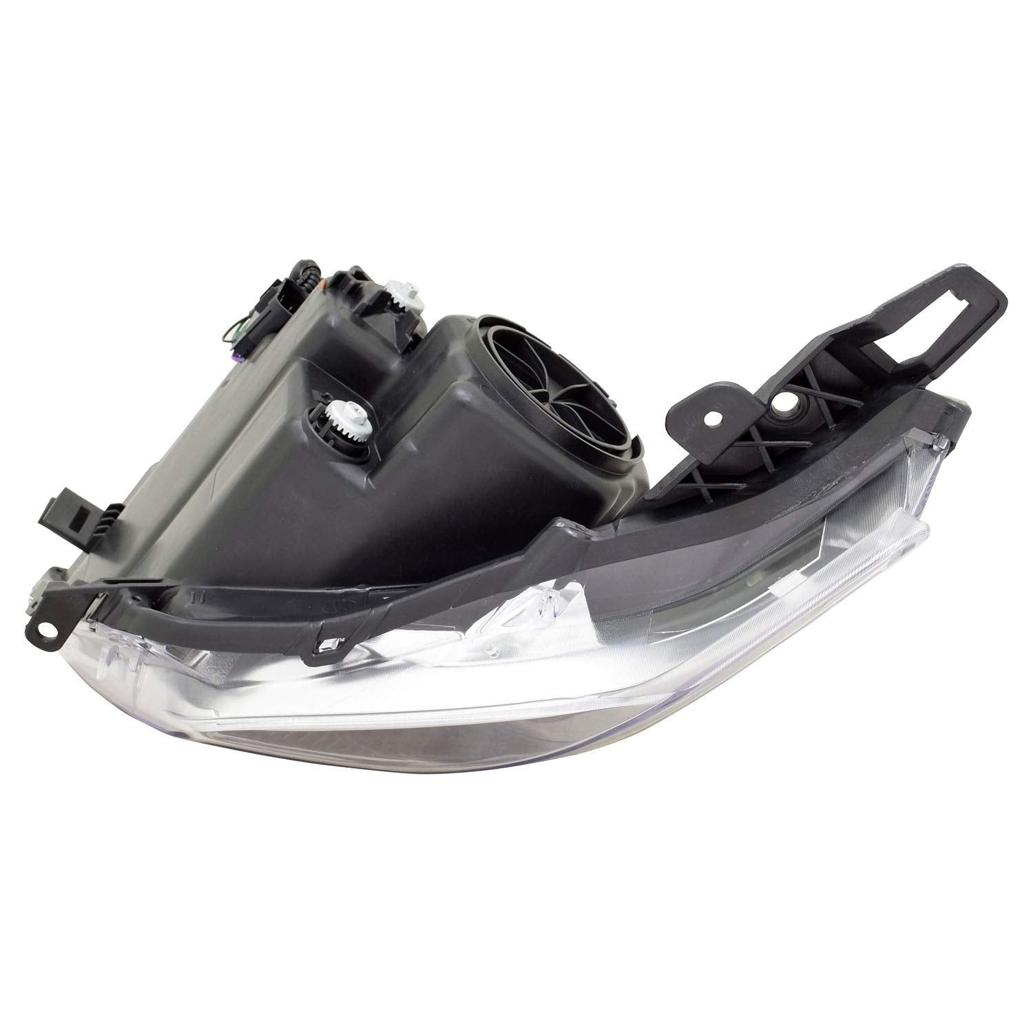 Left TYC Headlight Assembly Compatible with 2014-2016 Cadillac SRX