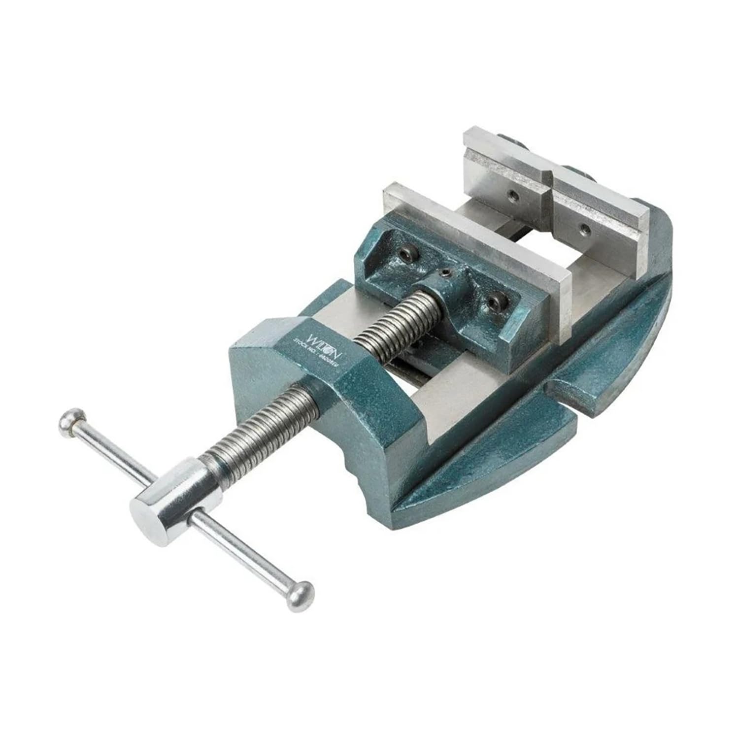 Wilton Drill Press Versatile Vise, 4" Jaw Width, 4" Max Jaw Opening, Continuous Nut (Model 1345)