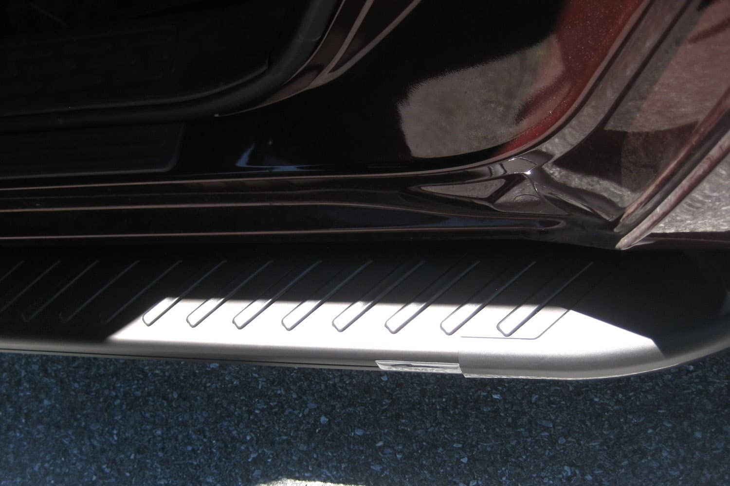 Black RAL-T Romik Running Board for Honda 62100419
