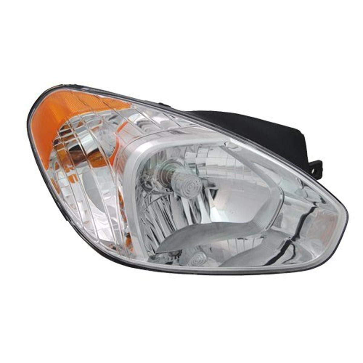 Left Headlight Assembly TYC Compatible with 2006-2011 Hyundai Accent