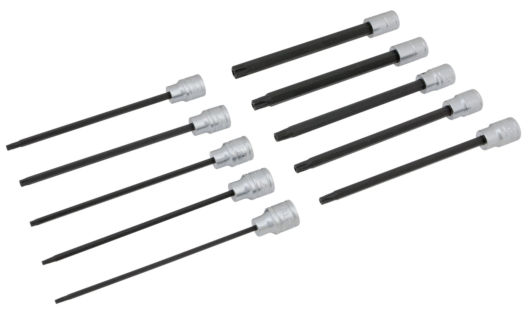 10pc Performance Tool W38752 3/8" Dr Star Bit Skt Set