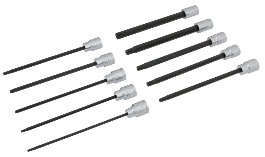 10pc Performance Tool W38752 3/8" Dr Star Bit Skt Set