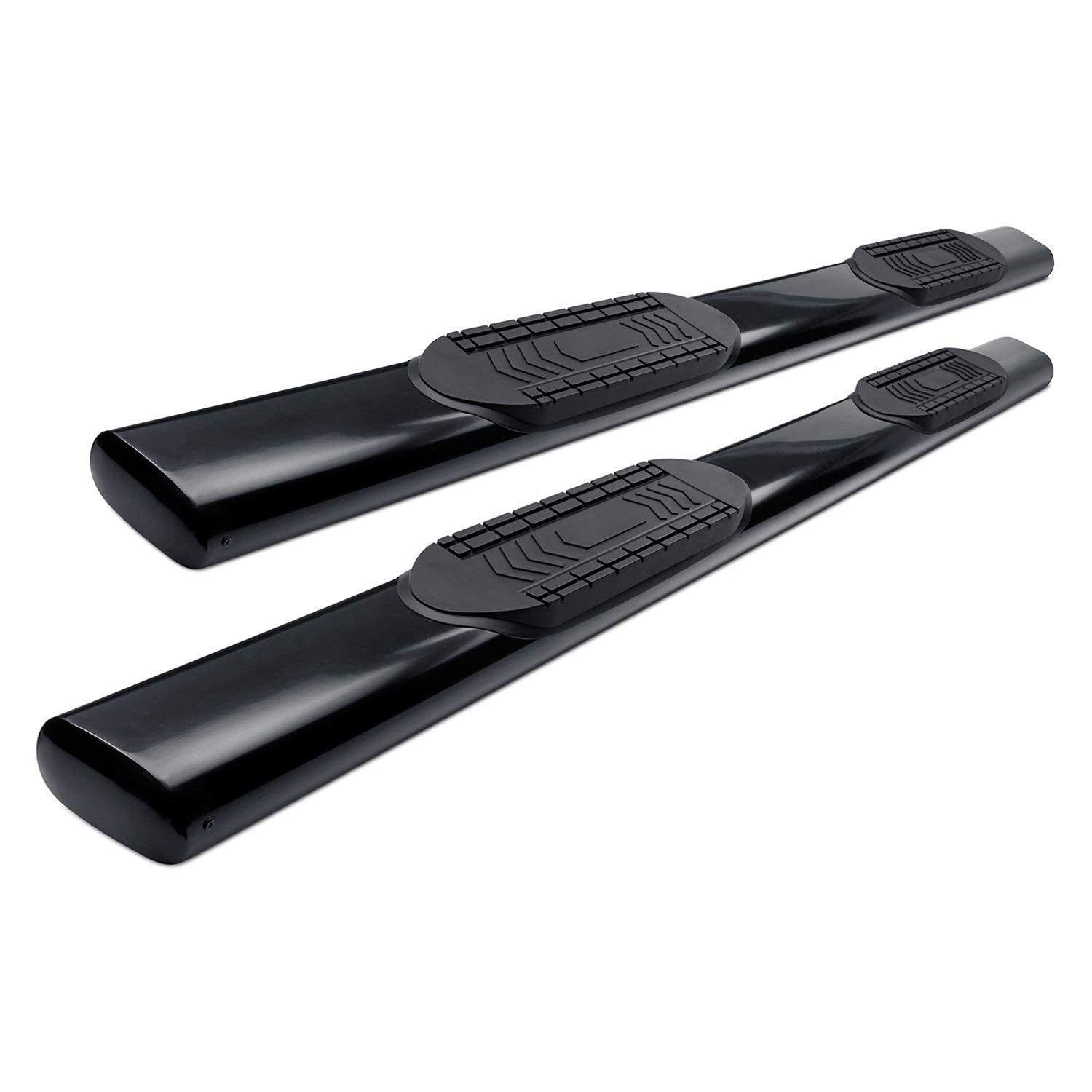 6 in. Big Foot Oval Side Bar Steelcraft 414306B Black Powdercoat 6 in. Big Foot Oval Side Bar