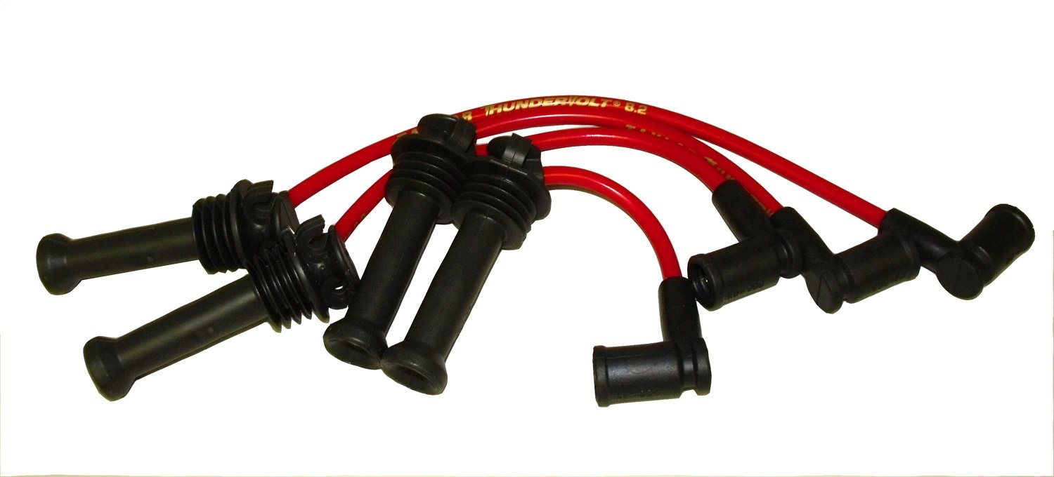 Thundervolt 8.2 Taylor Cable custom 4 cyl red