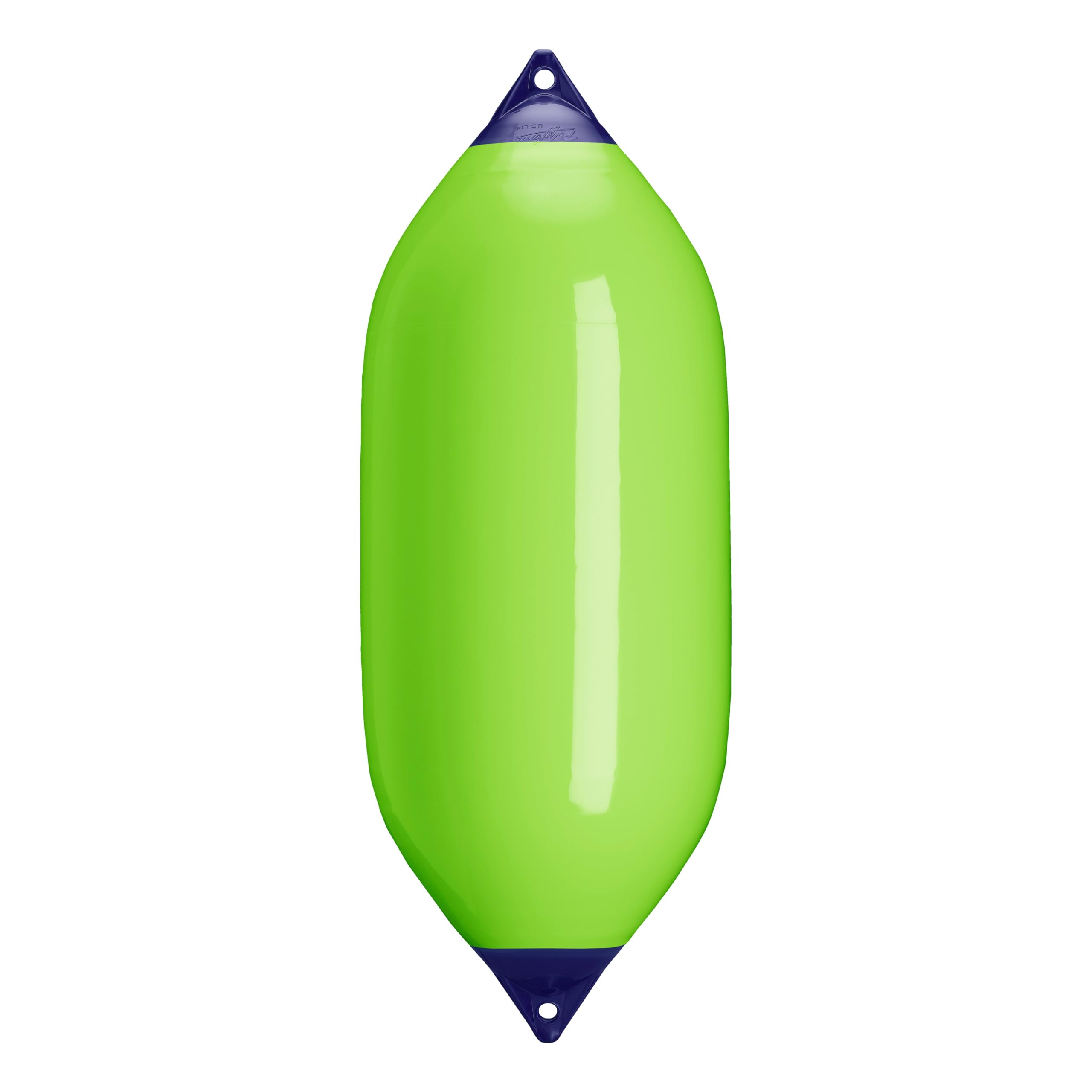 F-11 Standard Polyform Boat Fender - Blue Ropehold Lime