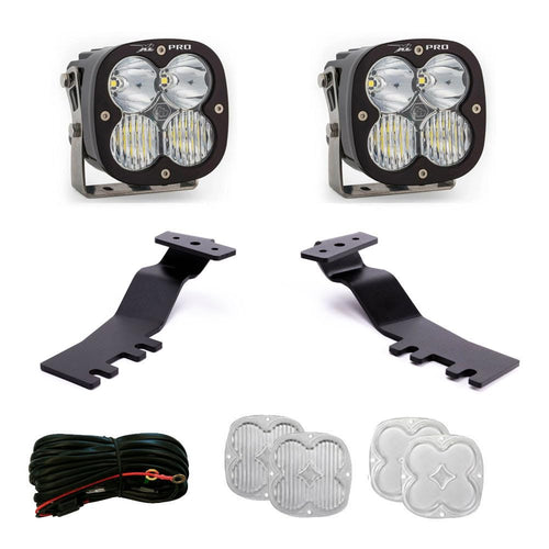 Baja Designs A-Pillar Light Kit XL Pro for Toyota 4Runner 2025+ - 2 PCS LED Lights with Toggle Harness and A-Pillar Mounting Accessories (Driving Combo; Clear)