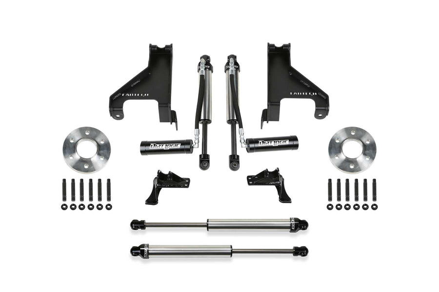 AUX Shock Kit Fabtech with 2.25 DLSS 2015-21 SPRINTER 2500 4WD K9005DL