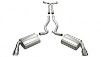 Cat-Back Exhaust System CORSA 14951BLK with X-Pipe