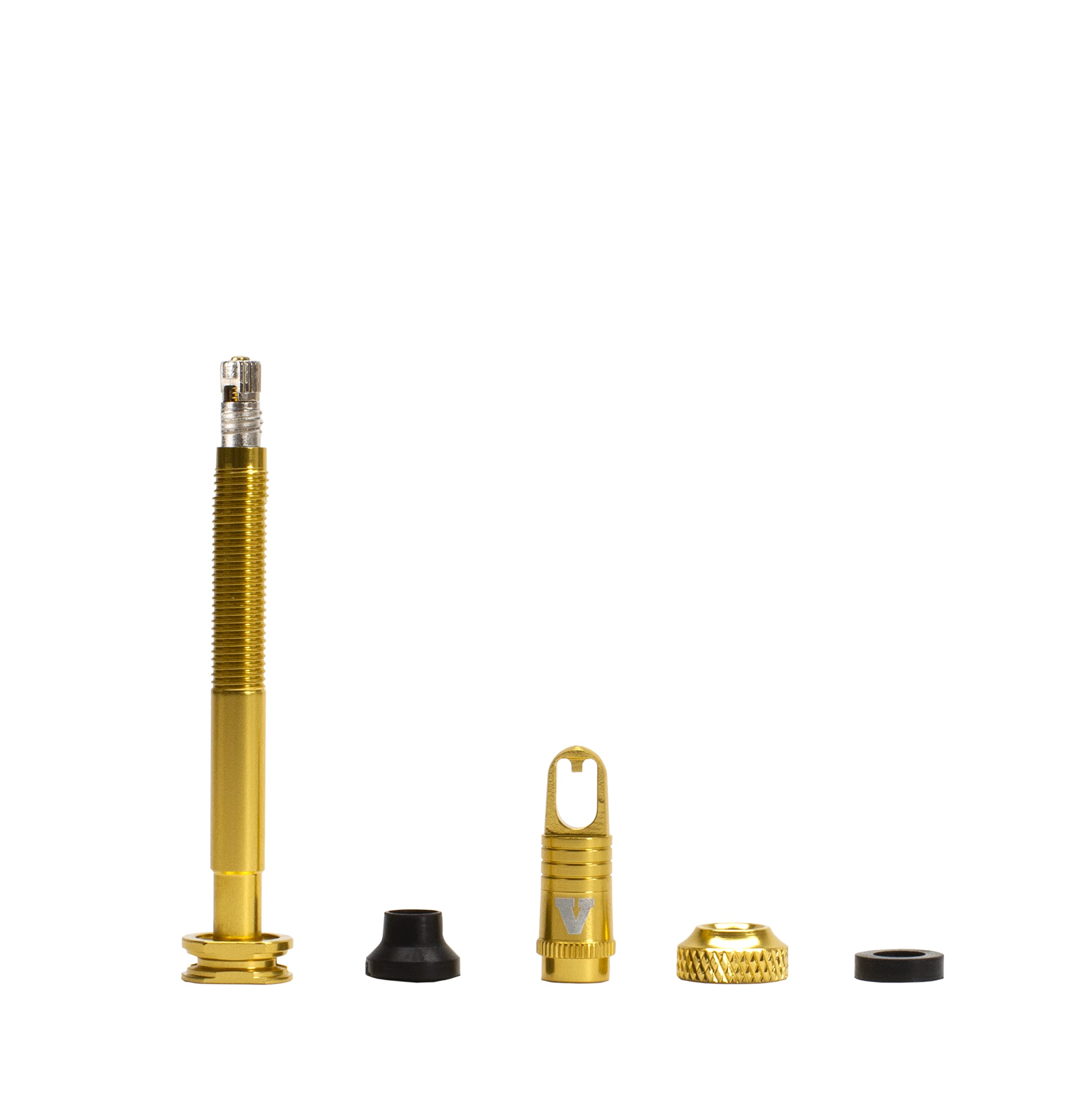 60mm TLC Tubeless Valve Stem – Gold