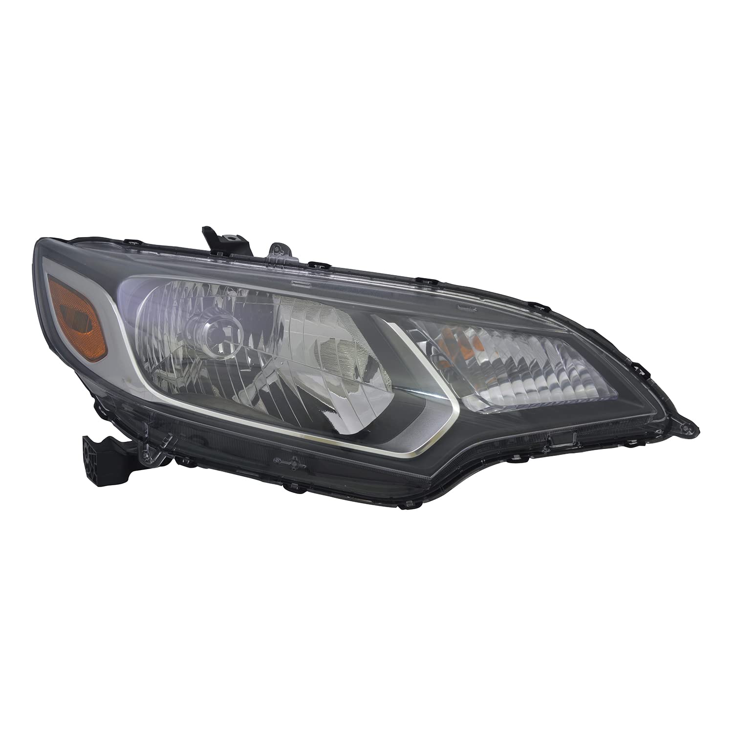 Right TYC Headlight Assembly Compatible with 2015-2017 Honda FIT