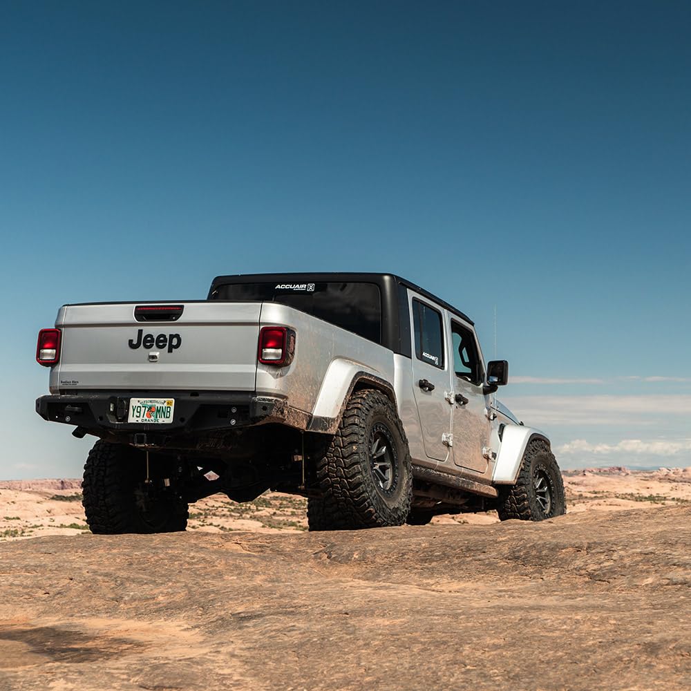 AccuAir Suspension 2" - 4" Rear Only JT Lift Kit Compatible with 2019-Present Jeep Gladiator JT