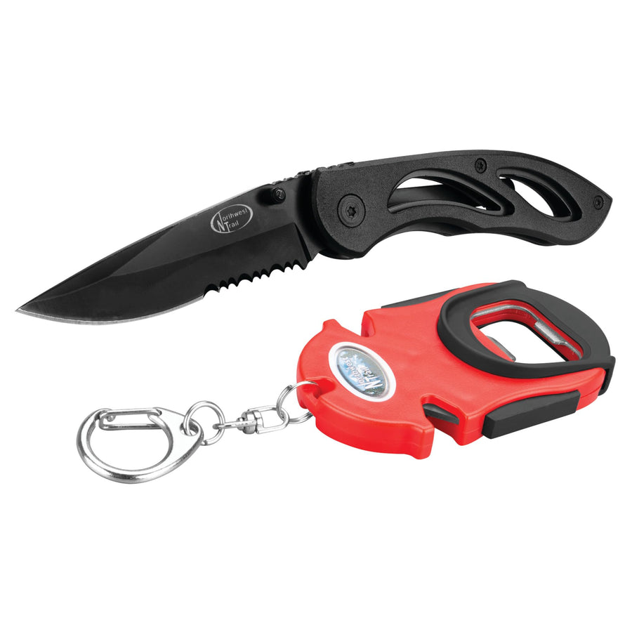 Northwest Trail Performance Tool W9345 Tactical Knife with Sharpener