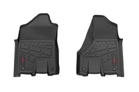 Sure-Fit Rough Country All Weather Front Floor Mats for Ram 2500/3500 (2019-2024) with Bucket Seats - Waterproof, Non-Slip Flexible Floor Mat, First Row Mats