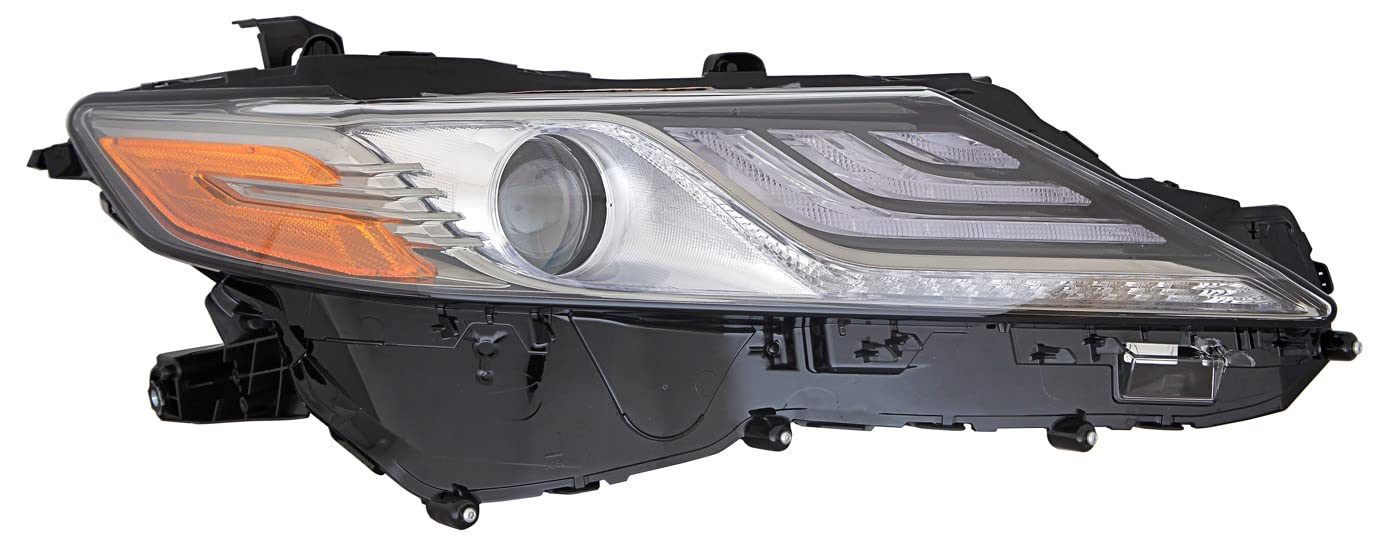 For Toyota Camry 19 DEPO Headlight Full LED XSE GUN METAL Bezel Passenger Side CAPA | DOT Certified 81110-06D81 | TO2503288C