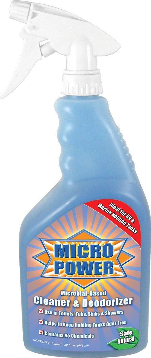 Valterra 'Micro Power' V22009 Natural Bathroom Cleaner - 32 oz. Trigger Spray Bottle