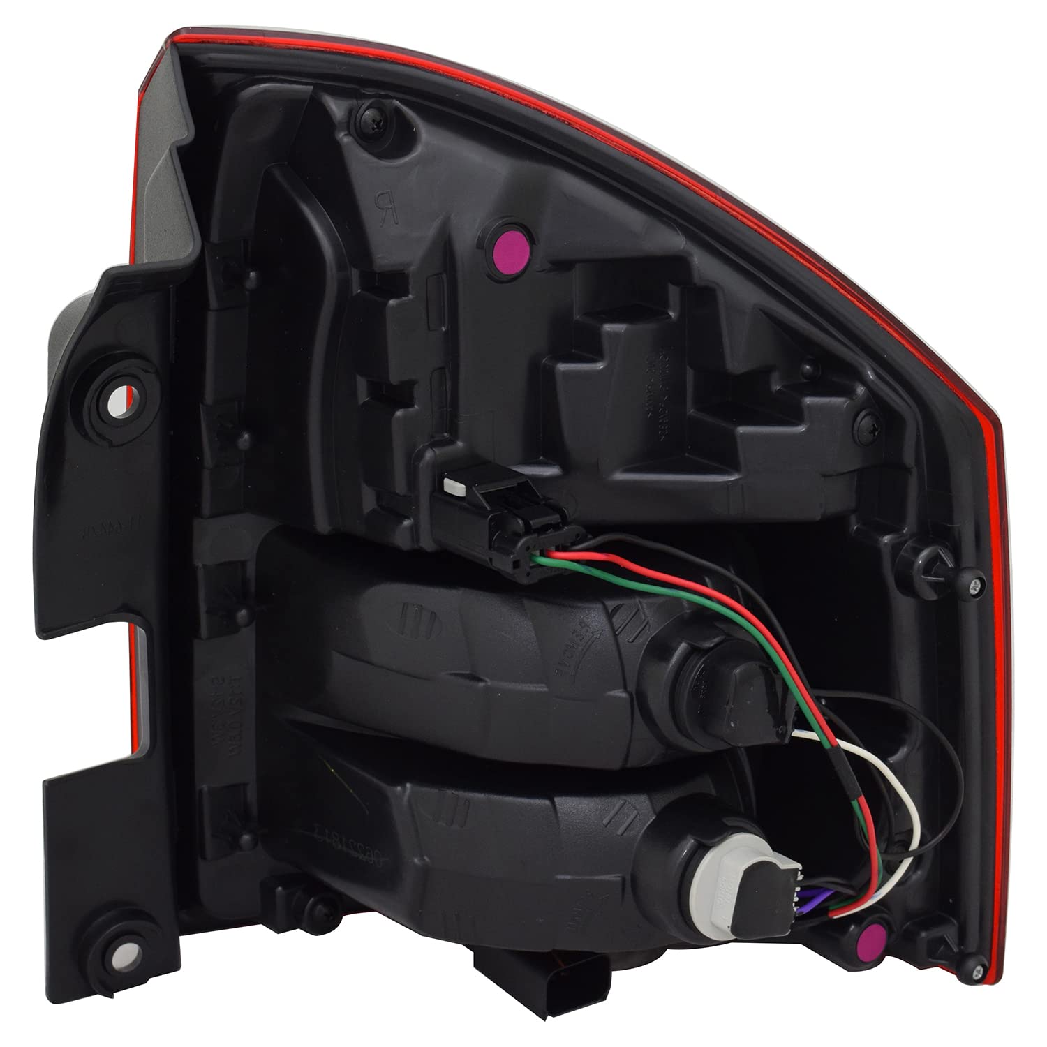 Left TYC Tail Light Assembly Compatible with 2014-2017 Jeep Compass