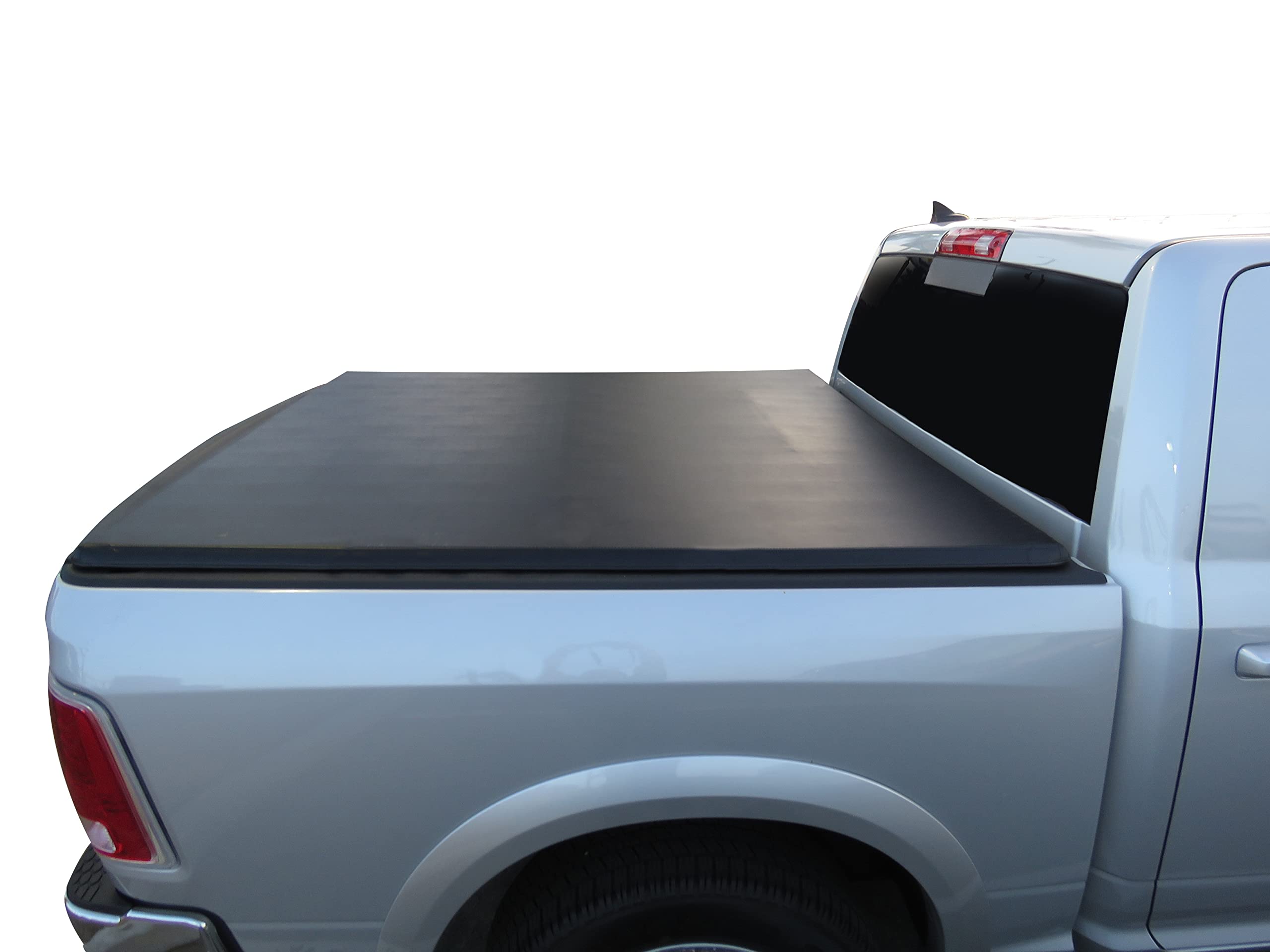 Premier Black Horse Soft Trifold Truck Bed Tonneau Cover Compatible with 2019-2023 Ram 1500 Classic|2011-2018 Ram 1500|2009-2010 Dodge Ram 1500 5.7ft Bed-PRS-DO10