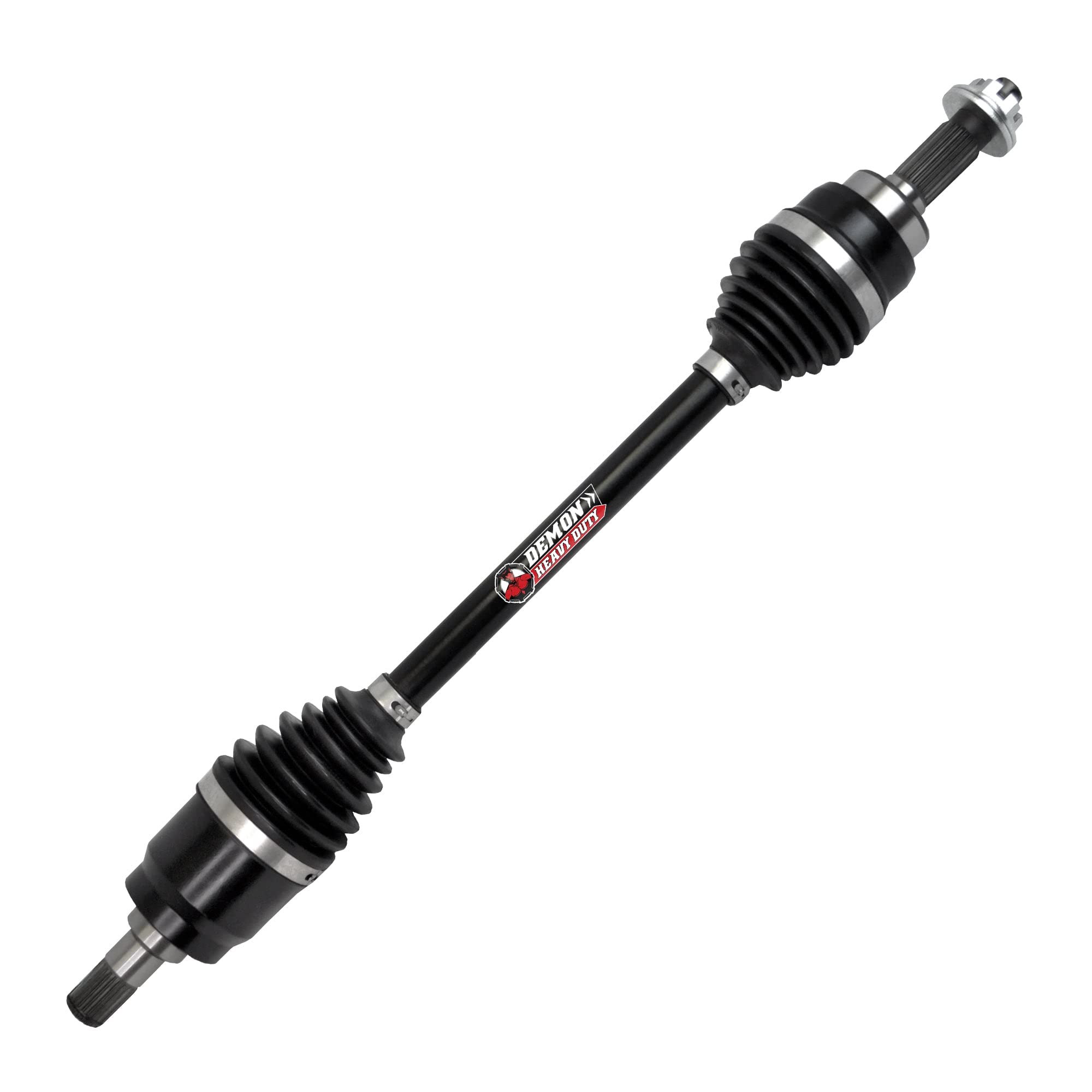 Heavy Duty Front Right Axle for Demon Powersports (2009-2013) Honda Big Red, Made Up of 4340 Chromoly Steel, in Dual Heat Treated High Strength OEM: IBJ: 42220-HL1-A01, OBJ+Shaft: 44250-HL1-A01