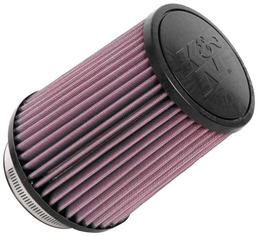 K&N Original High-Flow Lifetime Universal Clamp-On Air Filter:Performance, Premium, Washable: Flange Diameter: 3.5 In, Filter Height: 6.5 In, Flange Length: 1.25 In, Shape: Round Tapered, RU-4630