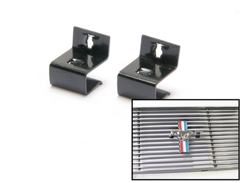 Billet Grille Emblem Mounting Clips Scott Drake C5ZZ-16229-BGMC