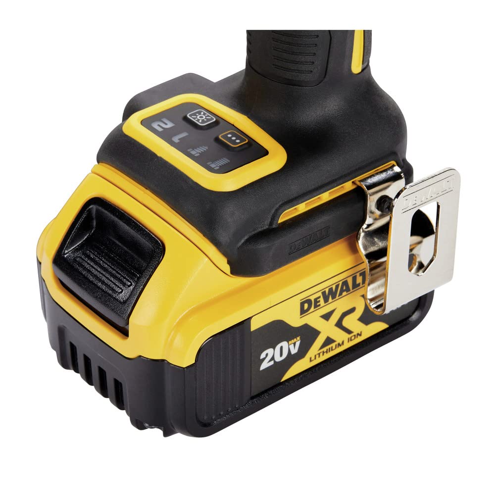 DEWALT 20V MAX* DCF921P2 ATOMIC 1/2 in. Cordless Impact Wrench with Hog Ring Anvil Kit