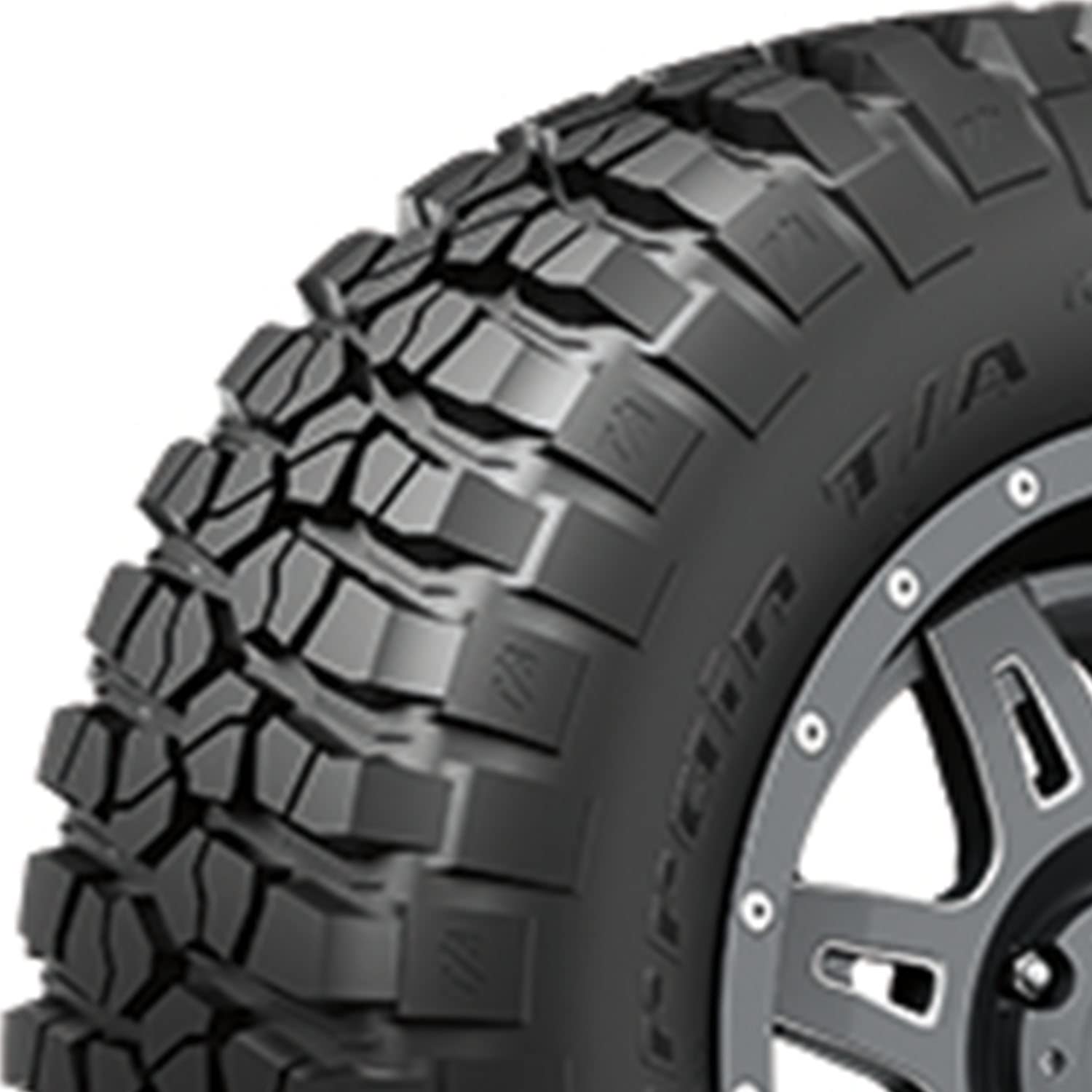 Mud-Terrain BFGoodrich T/A KM2 LT255/75R17 111Q C