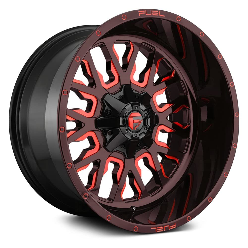D612 Fuel Offroad Black Wheel tpms (17 x 9. inches /6 x 135 mm, 1 mm Offset)