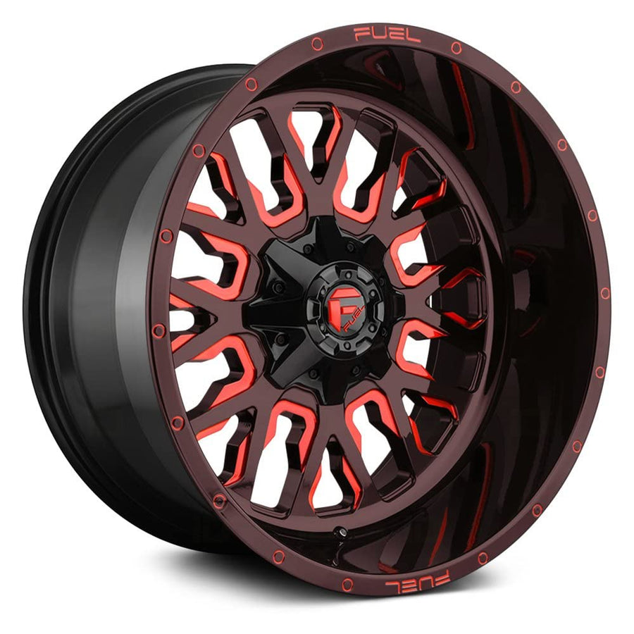 D612 Fuel Offroad Black Wheel tpms (17 x 9. inches /6 x 135 mm, 1 mm Offset)