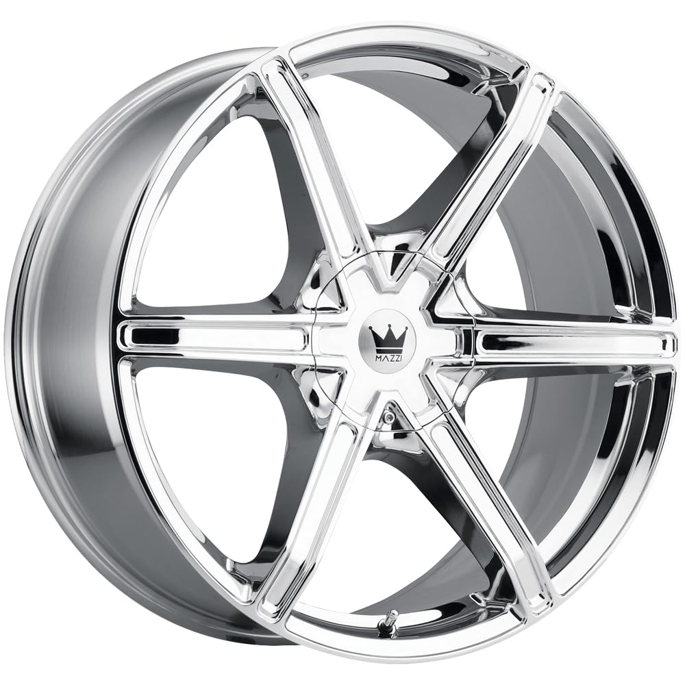 24x9.5 MAZZI Stilts (371) 6x135/6x139.7 30et mm Chrome Wheel