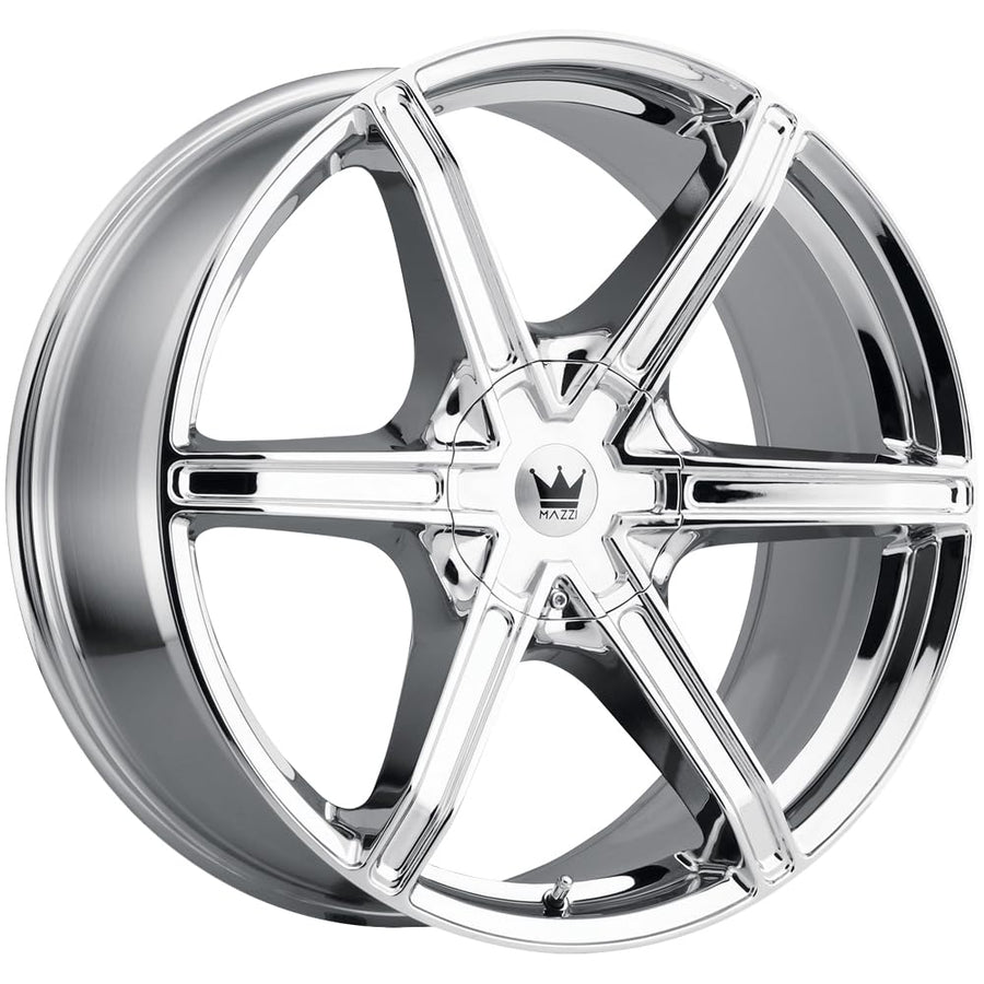 24x9.5 MAZZI Stilts (371) 6x135/6x139.7 30et mm Chrome Wheel