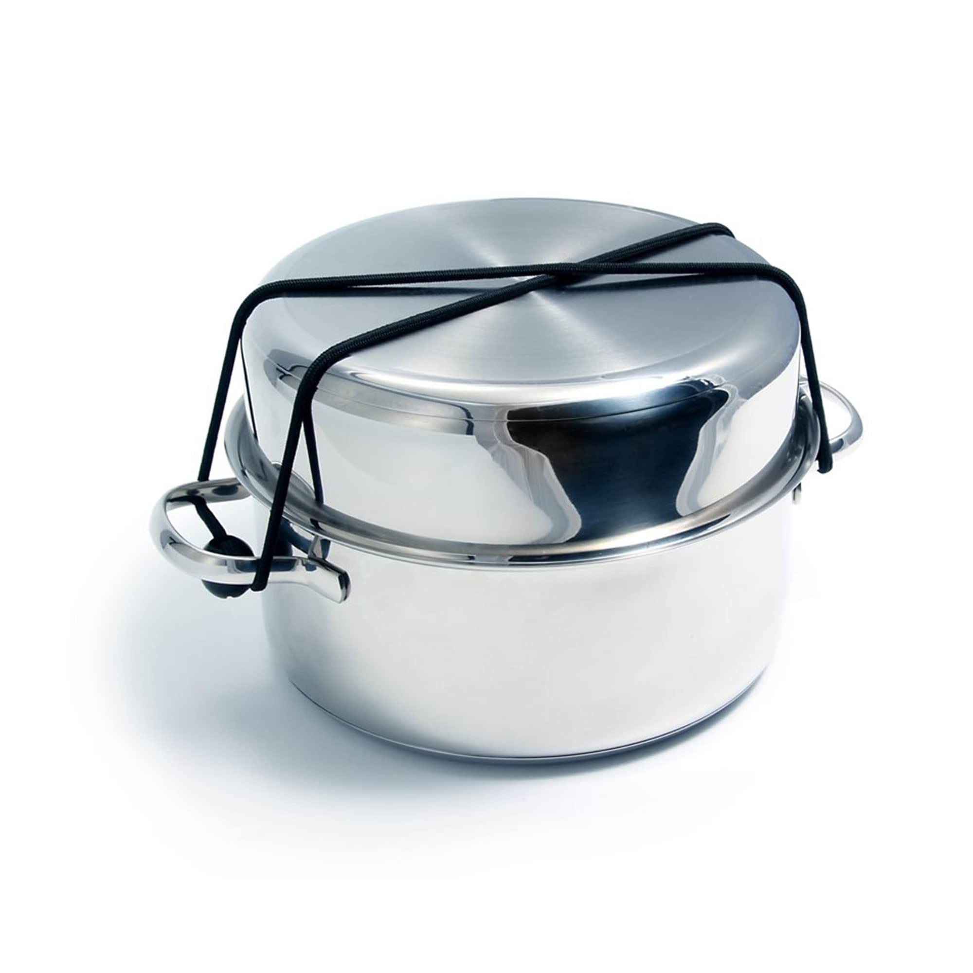 10 Pc Set Camco Mfg Nesting Stainless Steel Cookware