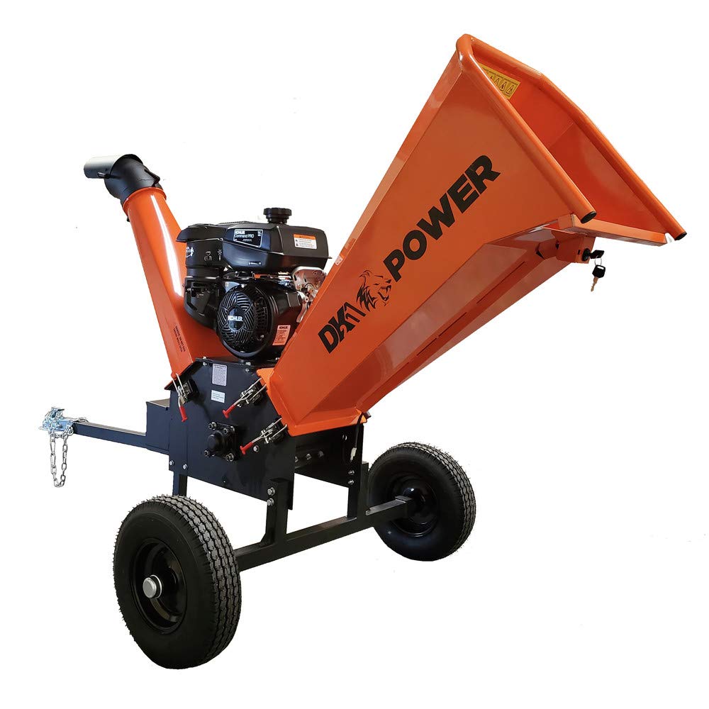 Detail K2 14 HP 6 in. Cyclonic Wood Chipper Shredder with CH440 Command PRO Commercial Gas Engine