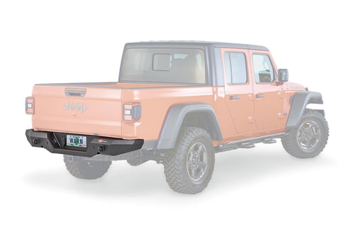 Elite Series WARN 106300 Rear Bumper, Fits: Jeep Gladiator (2019-Current)