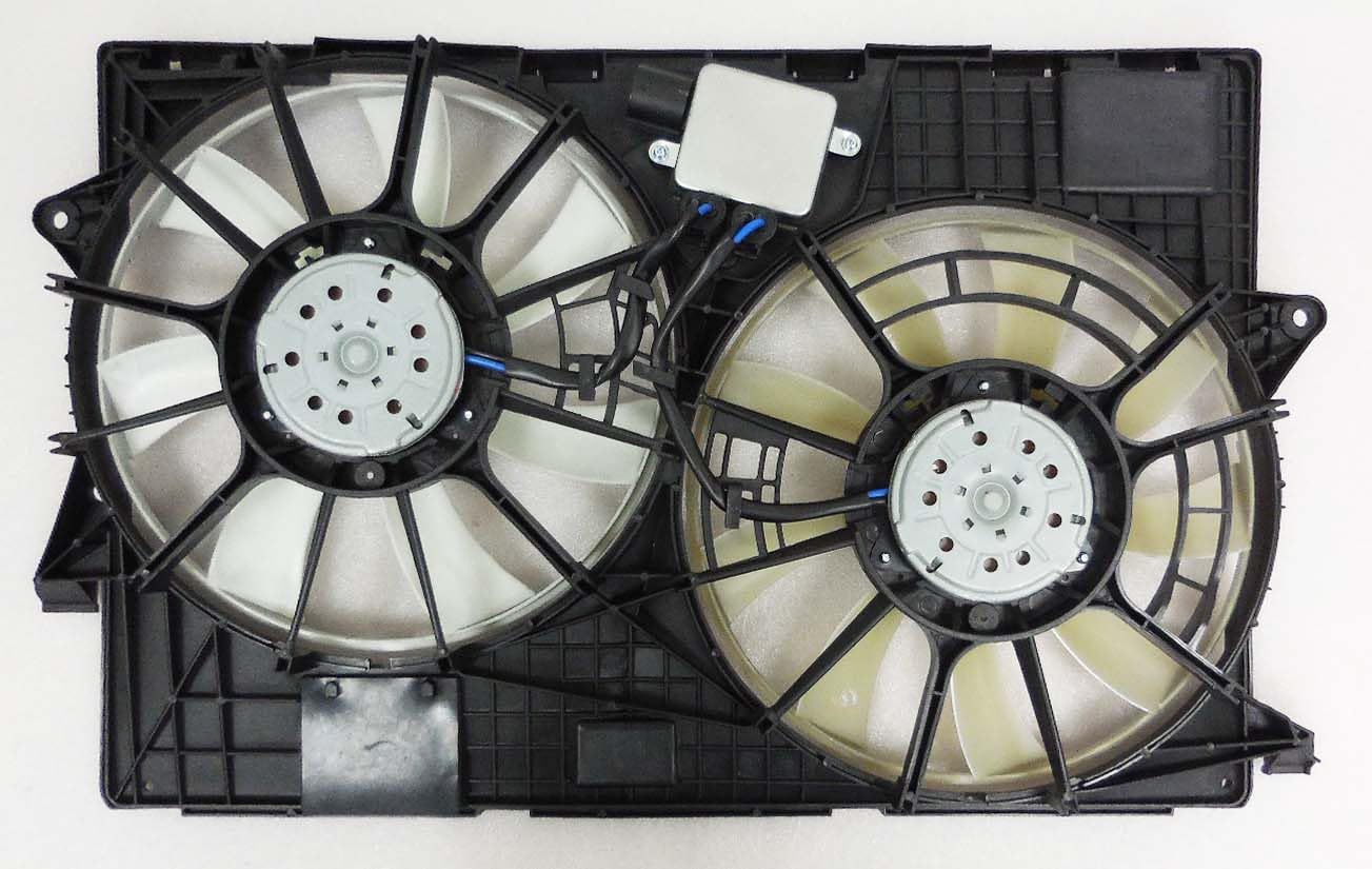 AC Fan Assembly DEPO-333-55040-100 for Jeep Cherokee 14-19 3.2L Eng Std Duty with Control Module