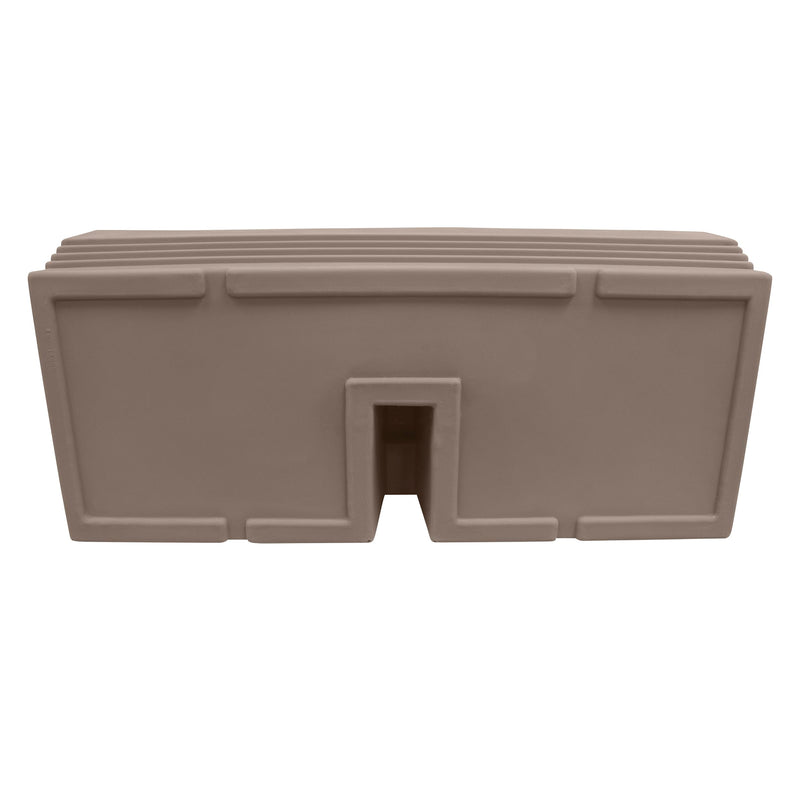 BM1145-1B-1725 Wise Premier Series Pontoon 50-Inch Bench Base Only, Mocha Java