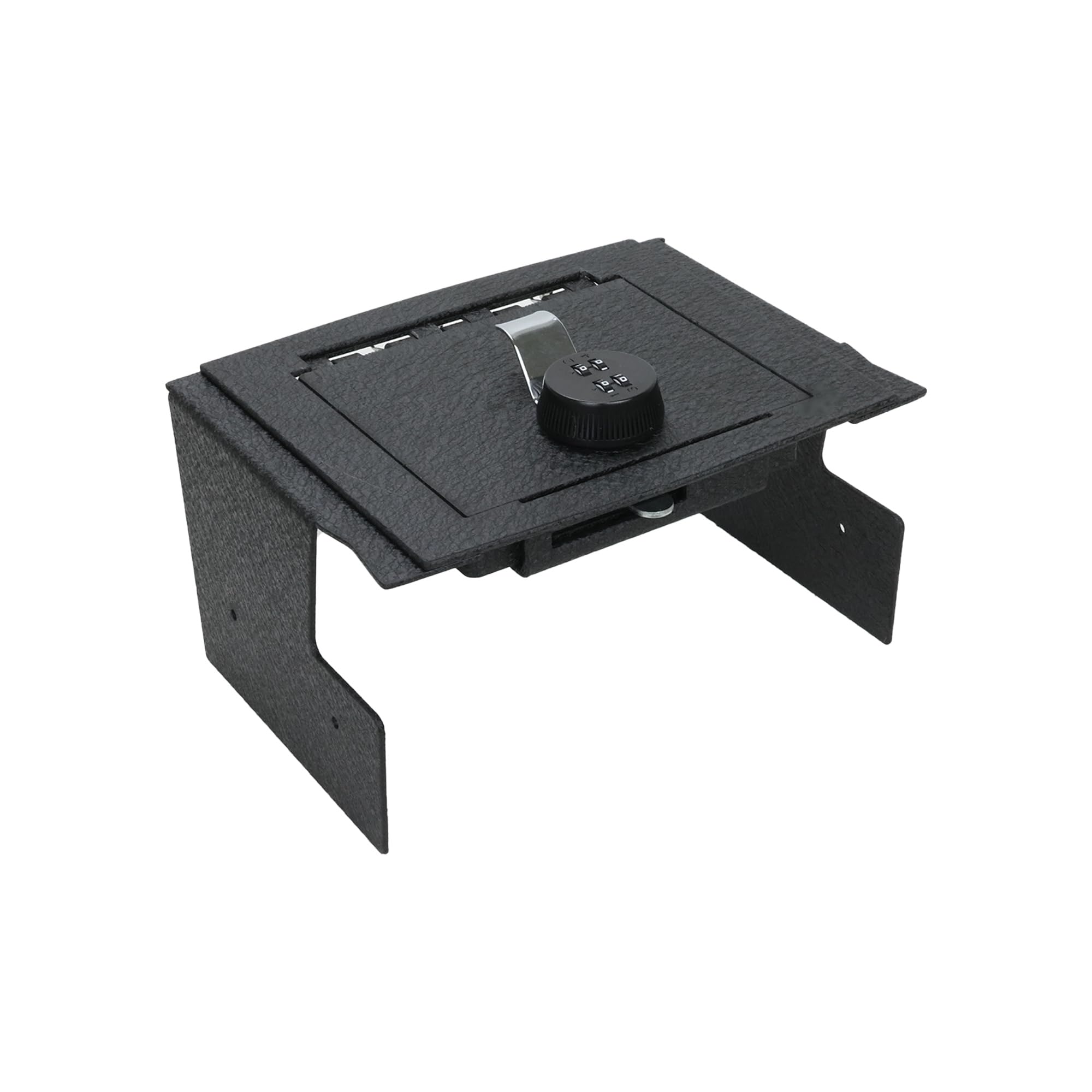Center Console Safe Black Black Horse Compatible with 2024-2024 Toyota Tacoma-ASTT24