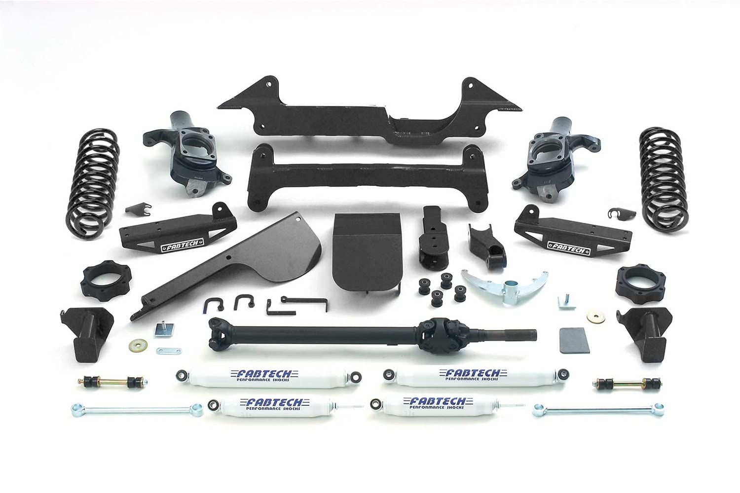 K5000 Fabtech Performance Lift System w/Shocks Fits 03-08 H2