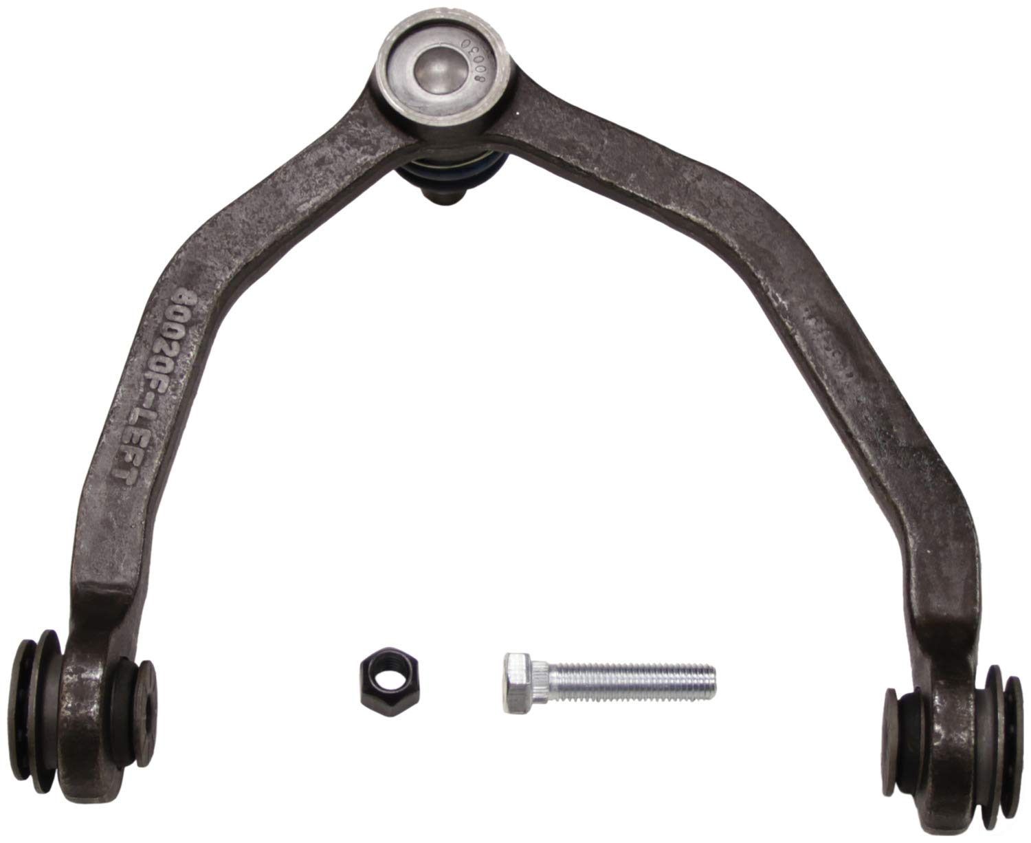 MOOG Suspension Control Arm and Ball Joint Assembly front left upper RK8596