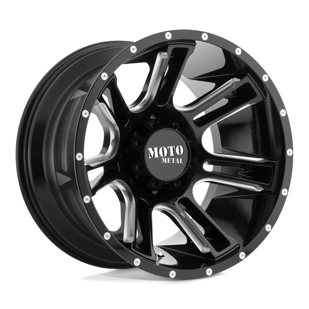 Moto Metal 20X9 MO982 G-BLK MILL 8X170 +00MM - MO98229087300