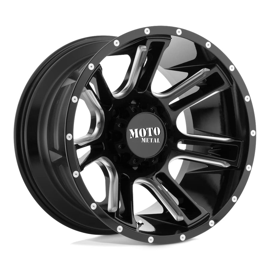 Moto Metal 20X9 MO982 G-BLK MILL 8X170 +00MM - MO98229087300