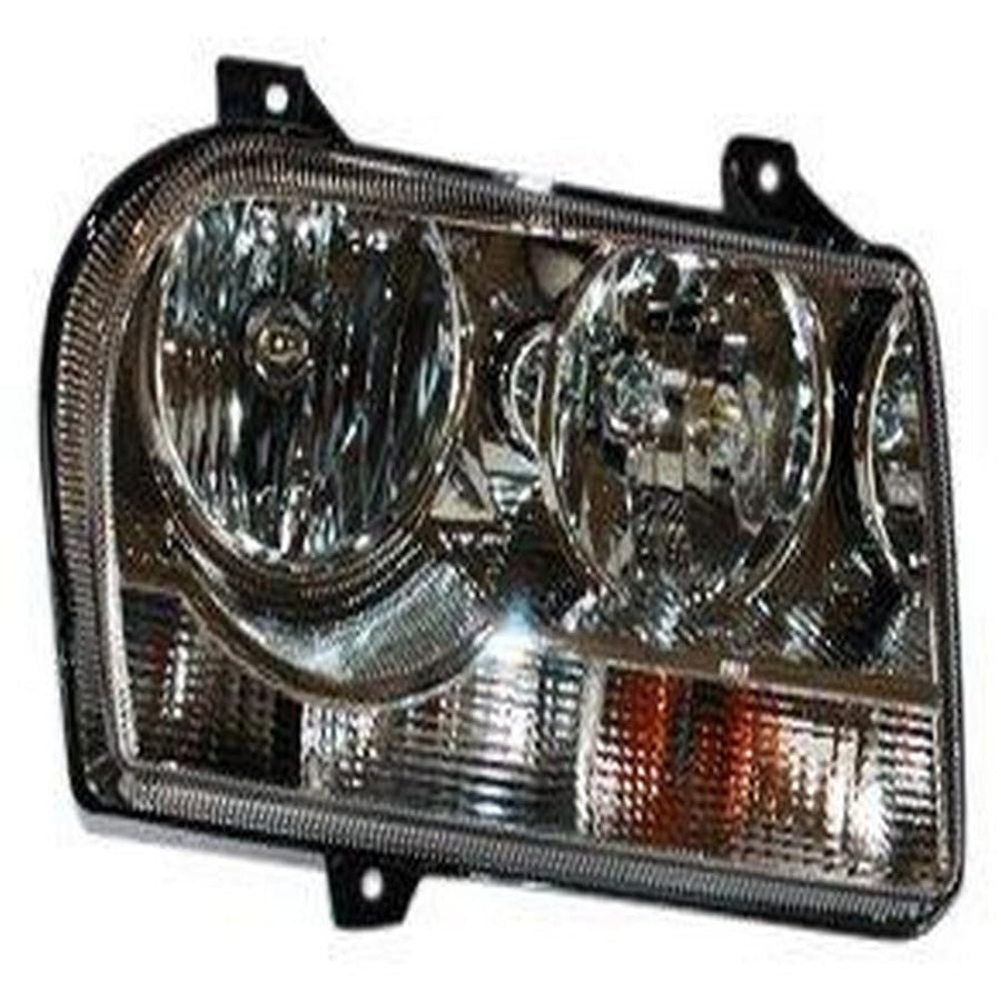 Right TYC Headlight Assembly Compatible with 2005-2007 Chrysler 300