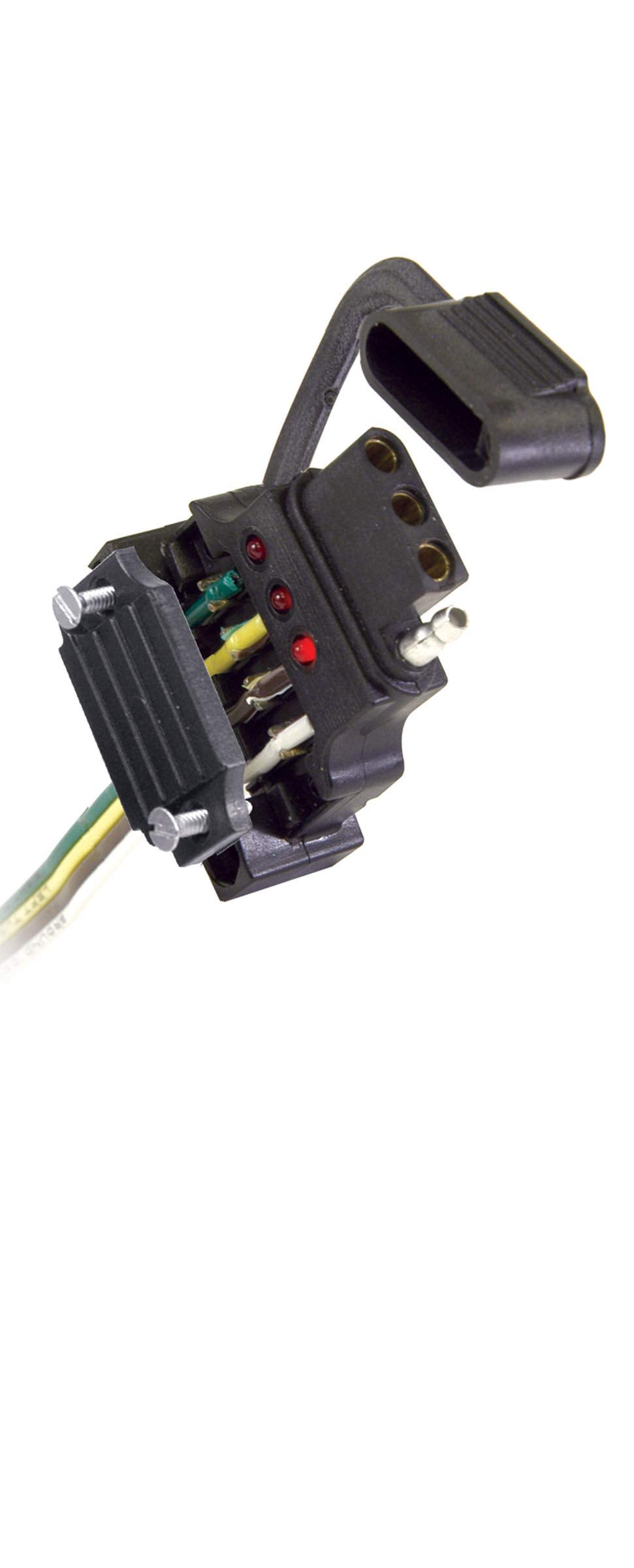 Endurance Hopkins Towing Solutions 48190 Quick Fix Vehicle Side 4-Flat Connector
