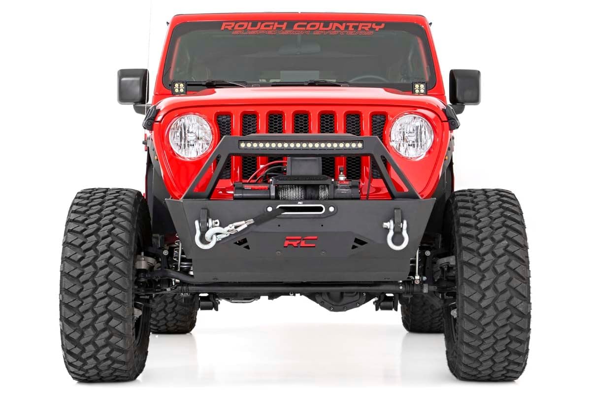 Rough Country Fender Delete Kit Front & Rear for 18-24 Jeep Wrangler JL - 10539