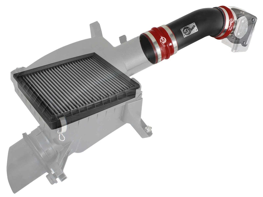 Super Stock aFe POWER Induction System w/Pro DRY S Filter, #55-12541, Black