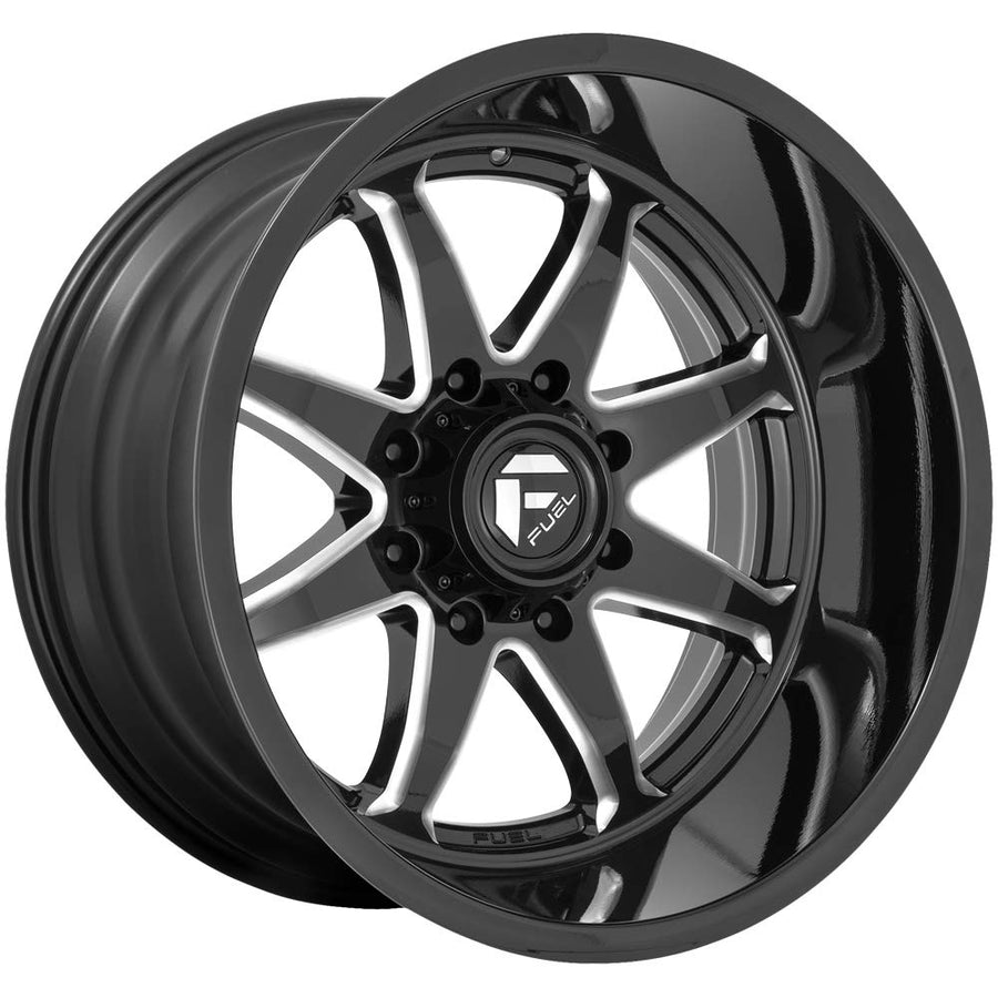 D749 HAMMER FUEL OFF-ROAD 20X10, 8X170, 4.79, -18mm GLOSS BLACK MILLED - D74920001747
